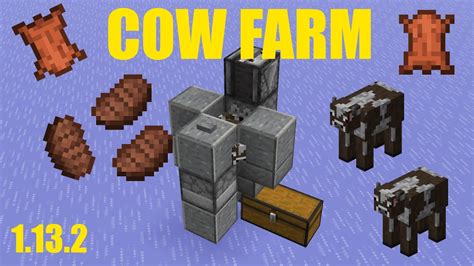 Minecraft automatic cow farm - Apr 27, 2020 · This is my full tutorial on how to build an easy automatic cow farm in your minecraft bedrock edition survival world. No redstone at all! To see my Minecraft tutorials, check out the full playlist here: bit.ly/2SsNpGJ Don't forget to hit that 👍🏻like👍🏻 button to let me know you enjoyed the video. 